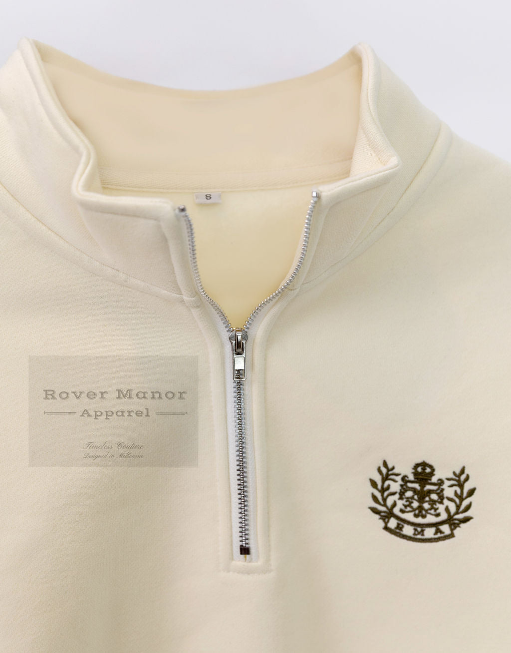 The Manor Zip Ivory