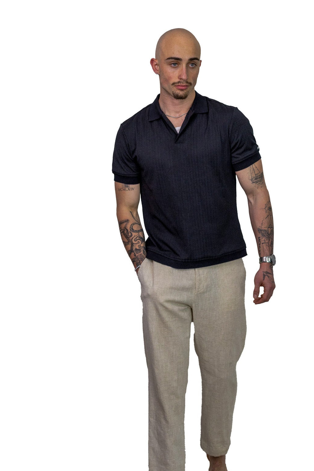 The Somaro Polo Charcoal